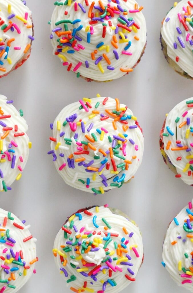 Gluten-Free Funfetti Cupcakes