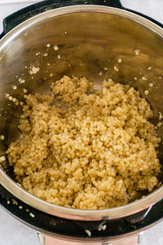 cooked instant pot couscous