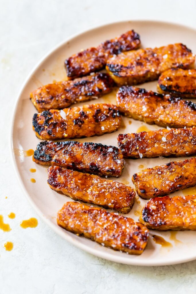 grilled tempeh