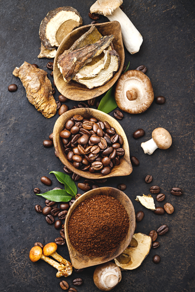 mushroom adaptogen coffee ingredients