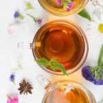 herbal tea for upset stomach or nausea