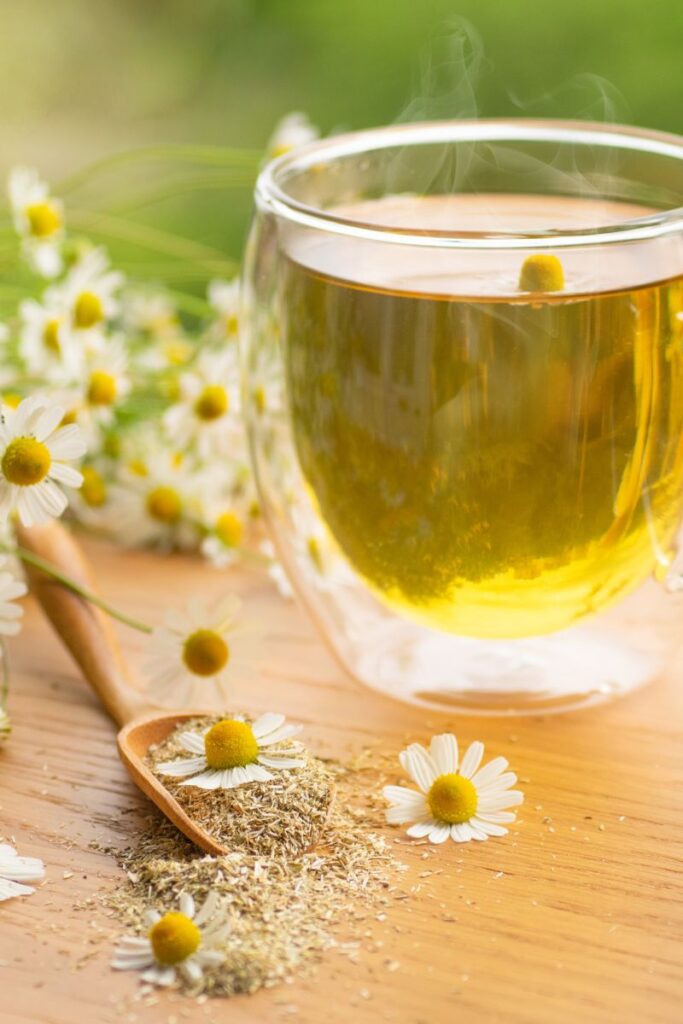 chamomile tea for inflammation