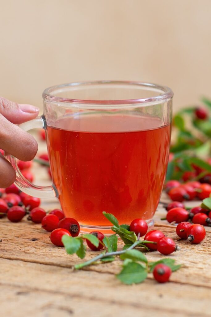 rosehip tea for inflammation