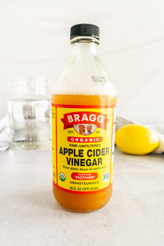 apple cider vinegar with the mother